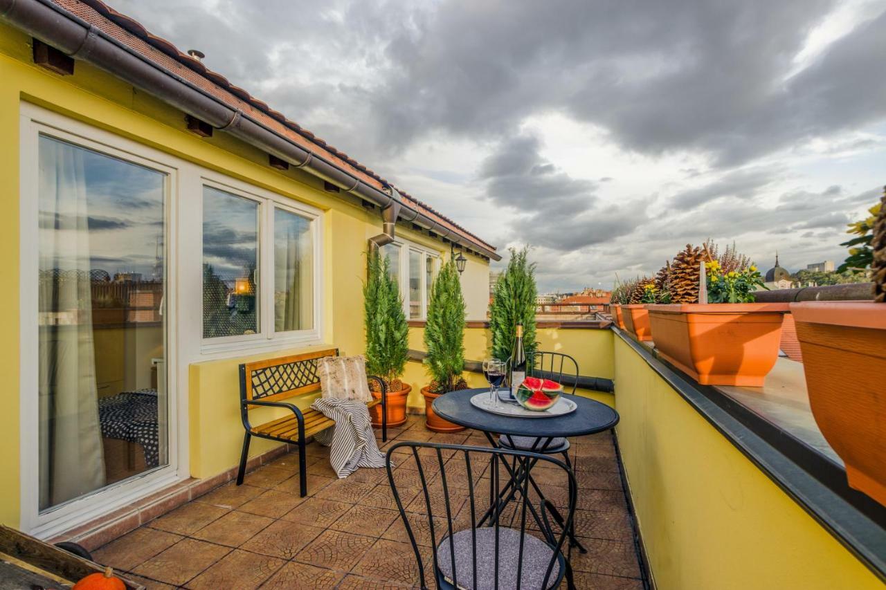 Prague 1 Sunny Apt With Terrace By Michal&Friends ภายนอก รูปภาพ